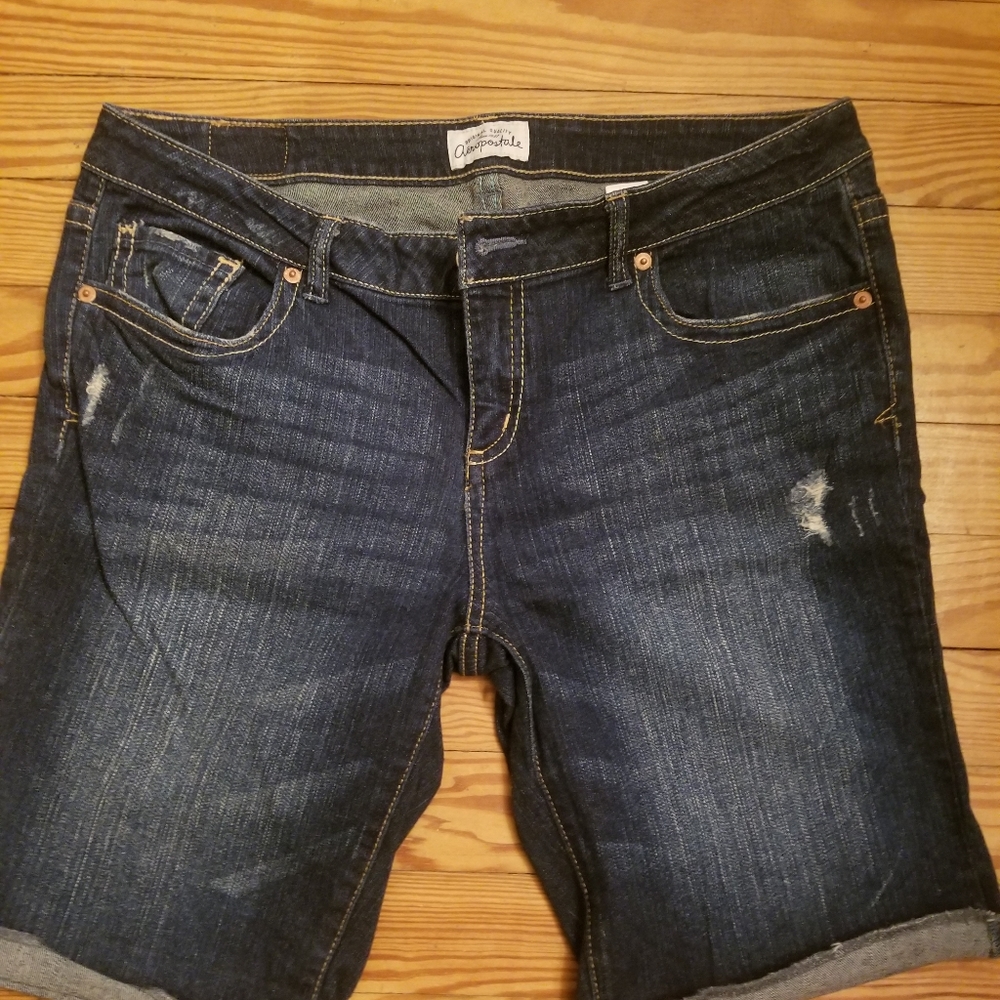 Aeropostale Bermuda Jean Shorts sz 13/14